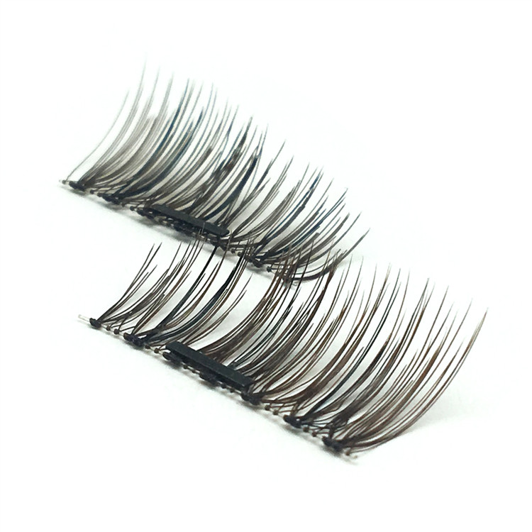 Mixed  Black And Brown Magnetic Eyelashes Y-PY1